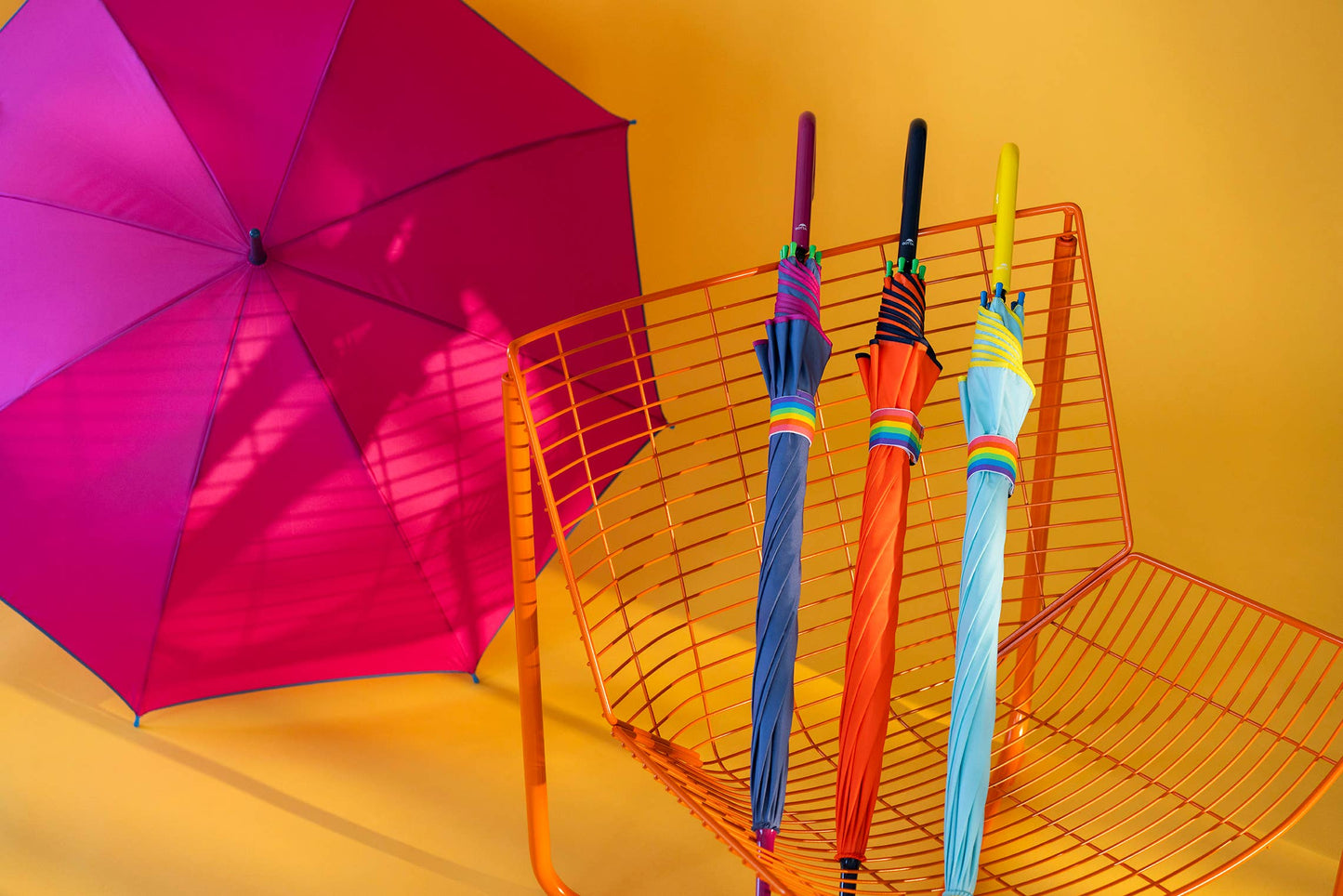 Ezpeleta GOTTA Walking Orange Umbrella | Windproof | FREE SHIPPING*