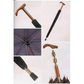 M&P Walking Stick Umbrella - Height Adjustable, walking length, Black | FREE SHIPPING*