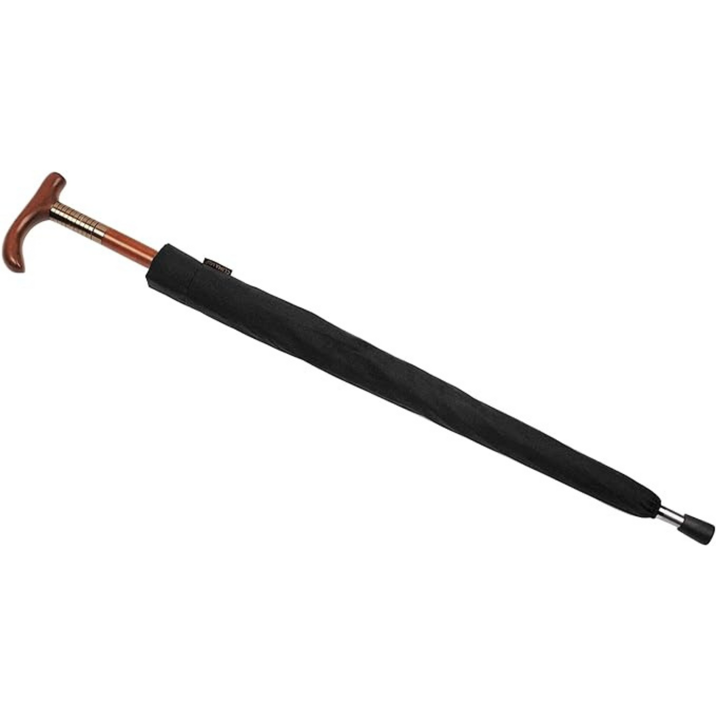 M&P Walking Stick Umbrella - Height Adjustable, walking length, Black | FREE SHIPPING*