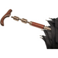 M&P Walking Stick Umbrella - Height Adjustable, walking length, Black | FREE SHIPPING*